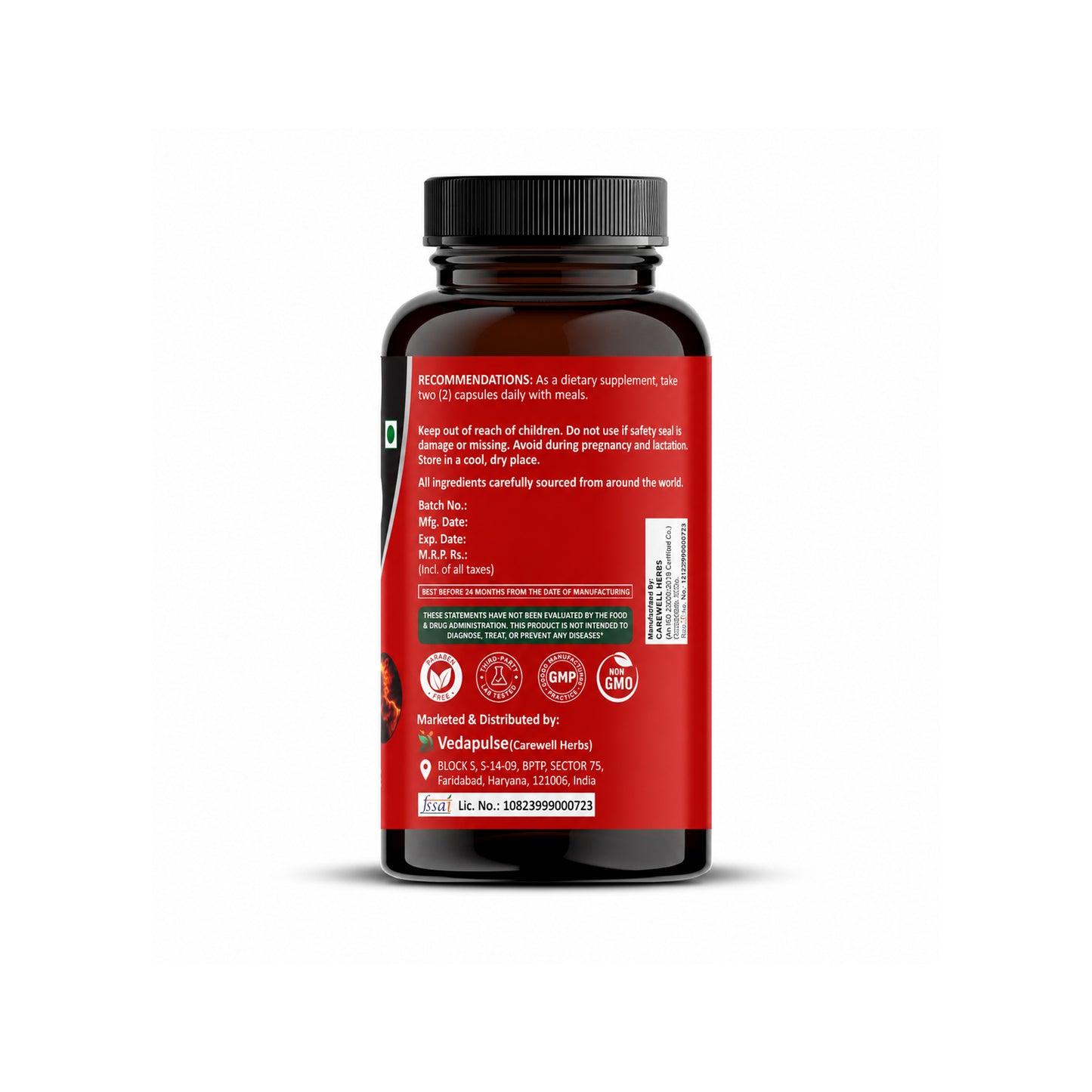 Testo3XPowerCapsulesFactsbyVedapulse