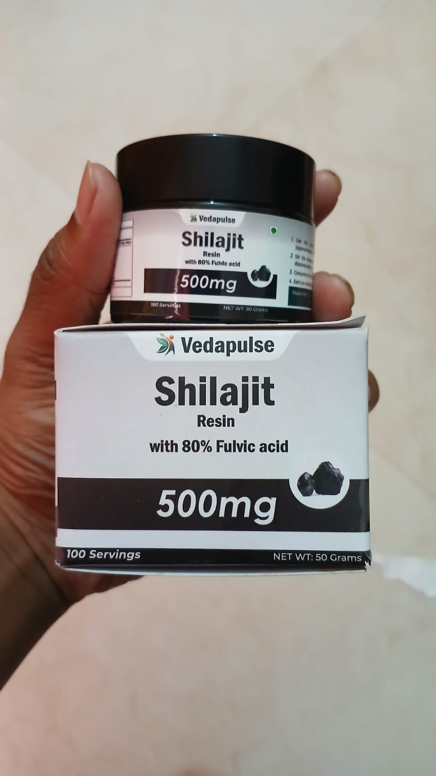 Vedapulse Shilajit Resin Unboxing