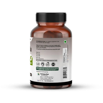 Triphala 750 mg Herbal Capsules | Vedapulse - Vedapulse