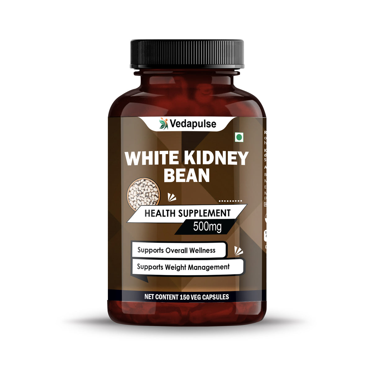 WhiteKidneyBean50mgCapsuleFrontSide