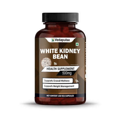 WhiteKidneyBean50mgCapsuleFrontSide