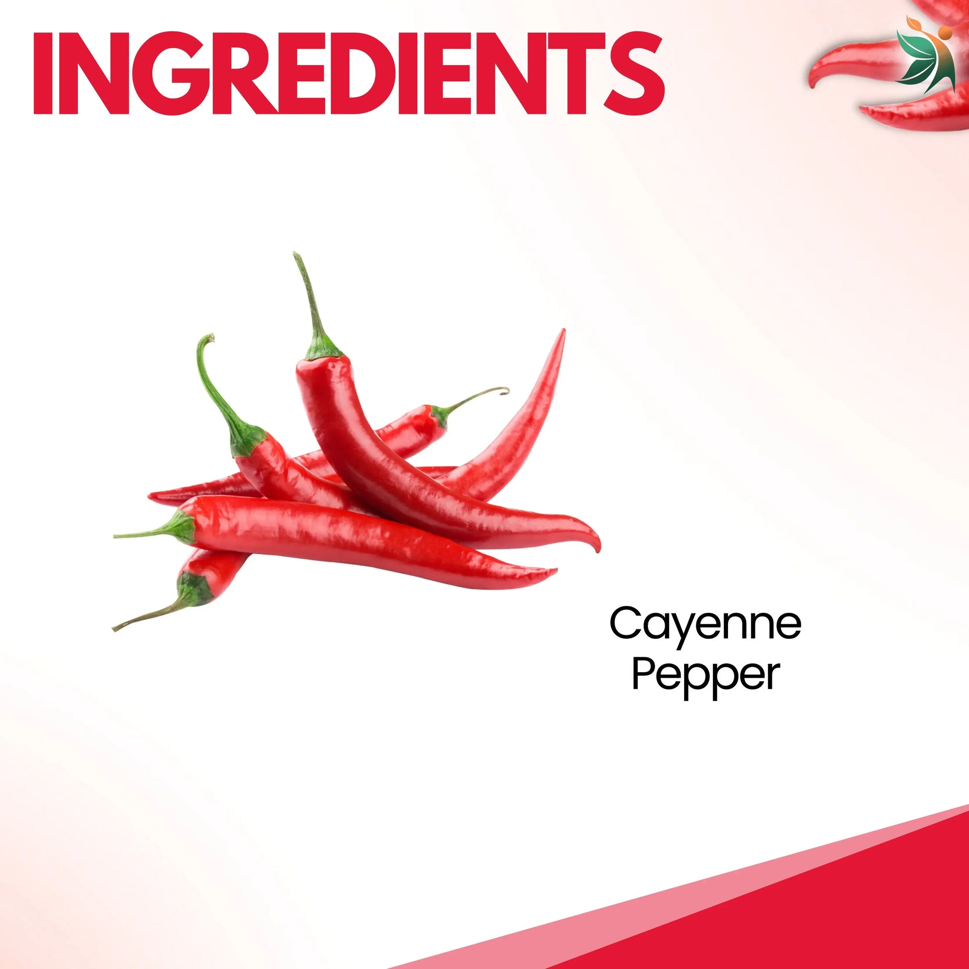 Cayenne Pepper Capsules by Vedapulse - Vedapulse