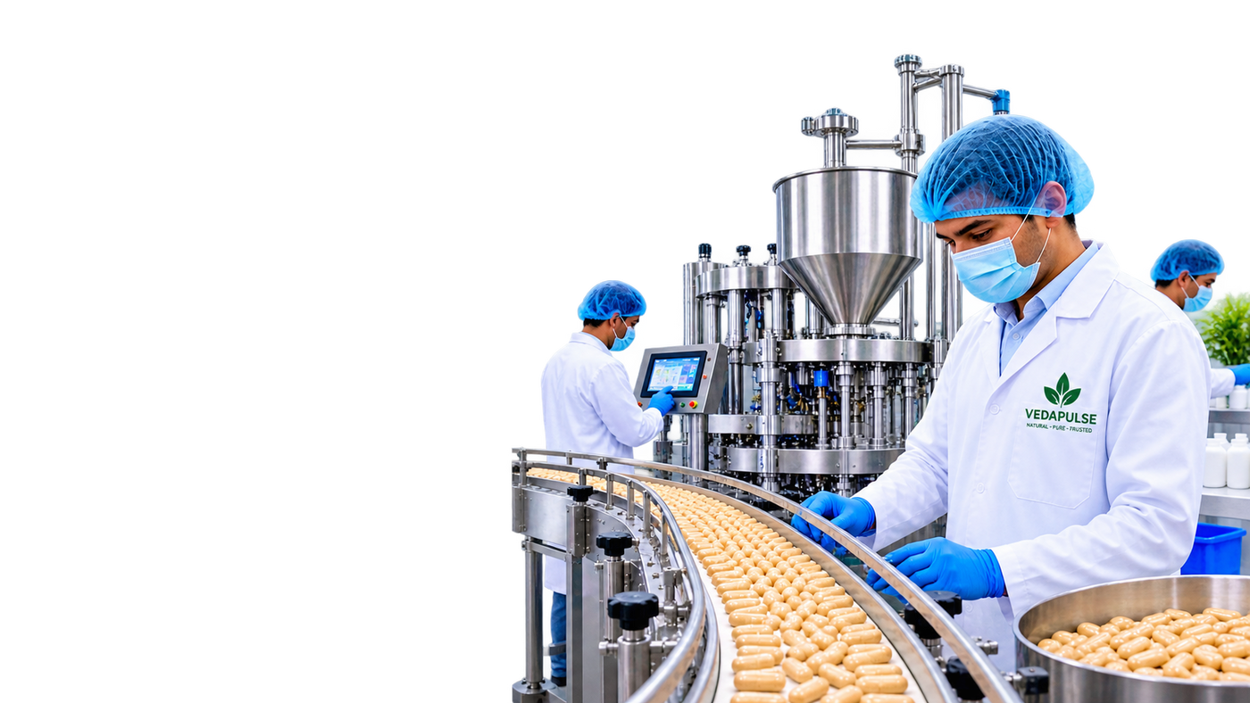 Nutraceutical manufacturing facility