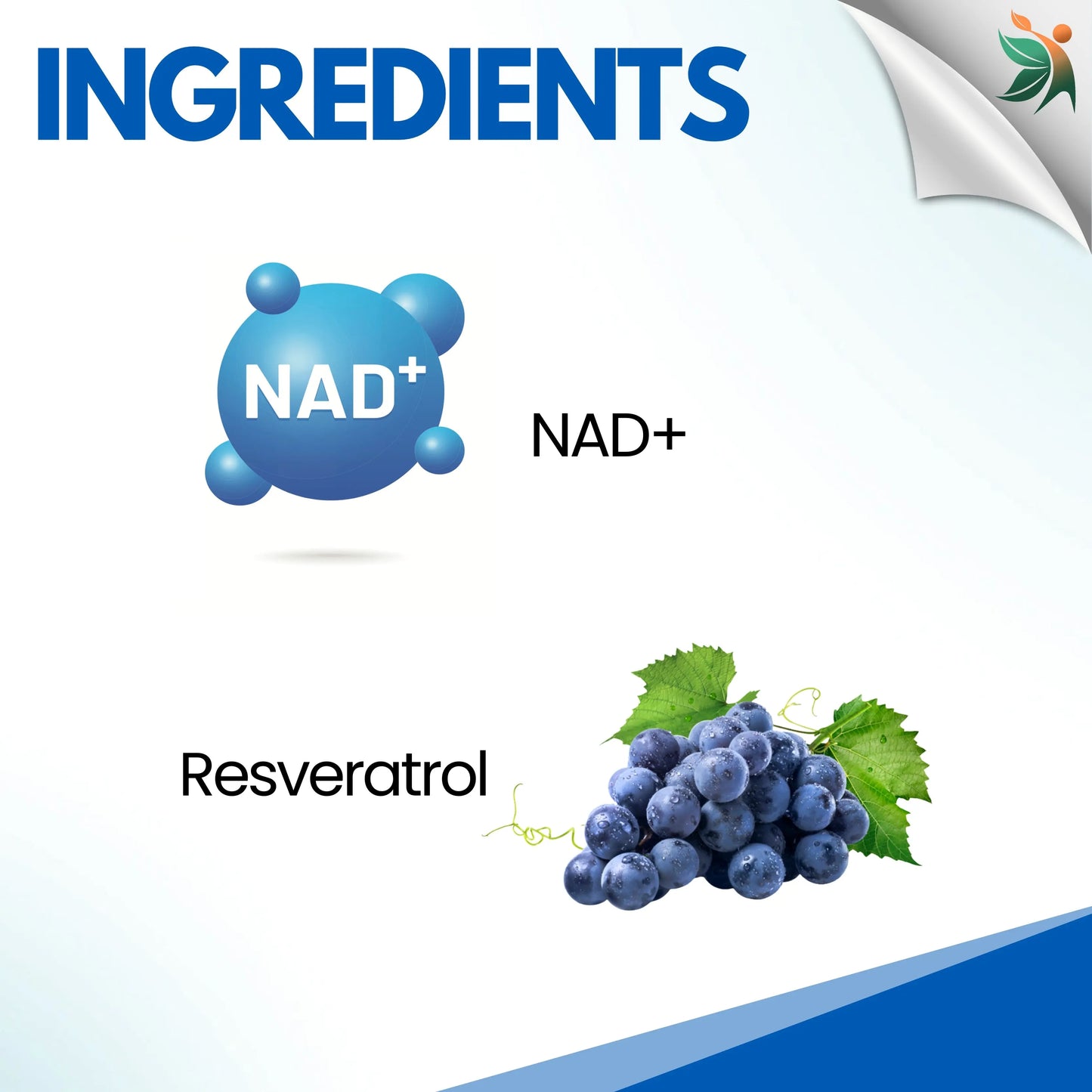 NAD+ Resveratrol Capsules – Cellular Repair & Energy Support | Vedapulse - Vedapulse