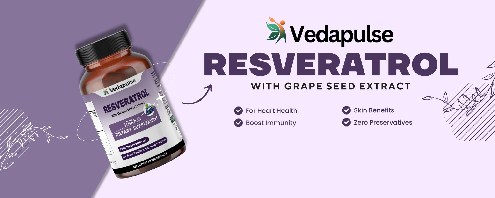 Resveratrol 500mg Capsules Video Clip