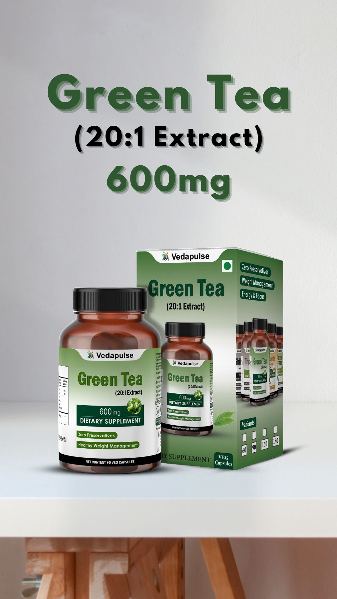Green Tea Capsules Video