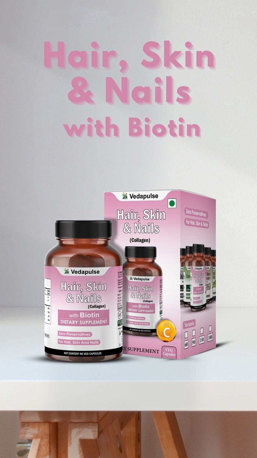 Hair Skin and Nails Biotin Video