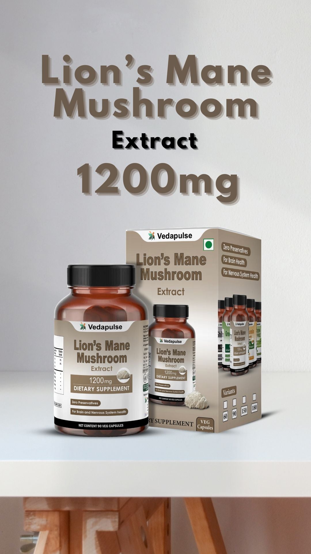 Lions Mane Capsules Video