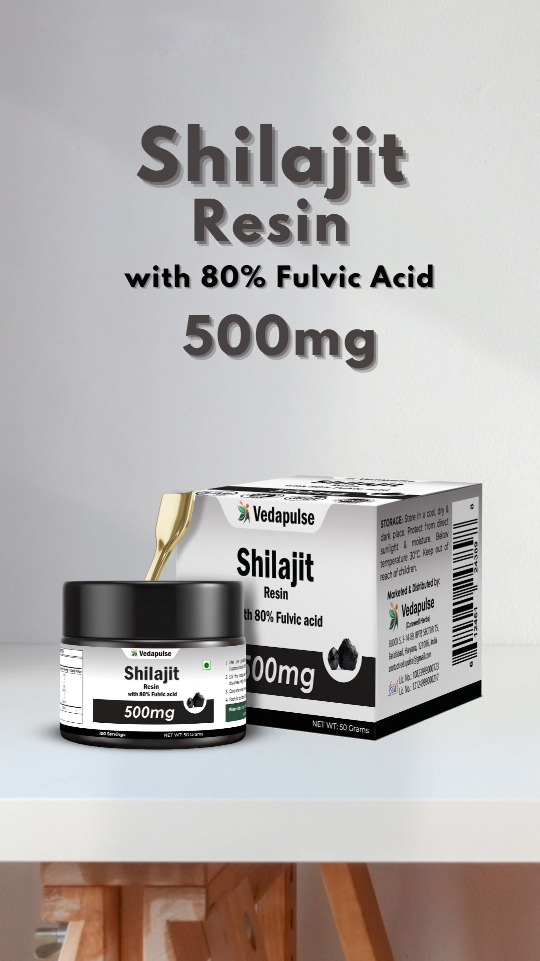 Shilajit Resin